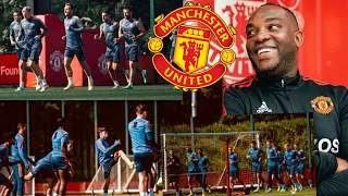 Manchester on fire with McCarthy and players drill as Antony joins at carrington training