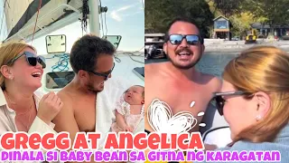 GREGG HOMAN AT ANGELICA PANGANIBAN DINALA SA GITNA NG KARAGATAN ANG ANAK NA SI BABY BEAN