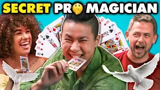 Undercover Magician SURPRISES Regular People (React)