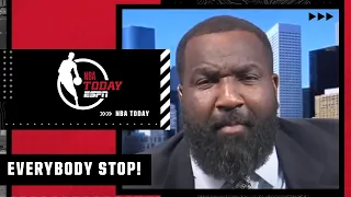 EVERYBODY STOP - Perk hushes Bobby Marks' Steph Curry over LeBron take | NBA Today