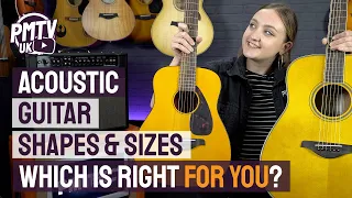 Acoustic Guitar Sizes & Shapes Explained - Which One Is Right For You?