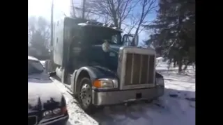 Cold Starting a Diesel Engine in -40° Weather in Kazakhstan