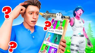 Fortnite, ABER NUR SKINS ELIMINIEREN, die in meinem SPIND sind! 😳 - (Fortnite Chapter 4 Challenge)