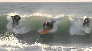 Surfing Praa Sands