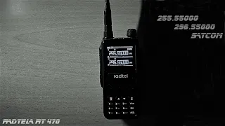 Radtel RT-470 программное раскрытие под SATCOM