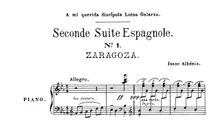 Albéniz: Zaragoza (Suite española Op.97 No. 2) - Alicia de Larrocha, 1962 - Turnabout TV 34775