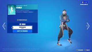 Fortnite item shop October 1 2023 starlit emotes