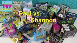 Paul Vs. Shannon Blind Bag Picks | Shopkins MLP Fashems | PSToyReviews