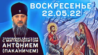 Толкование Евангелия c митрополитом Антонием (Паканичем). Воскресенье, 22 мая 2022 года