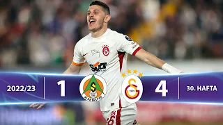 C. Alanyaspor (1-4) Galatasaray - Highlights/Özet | Spor Toto Süper Lig - 2022/23