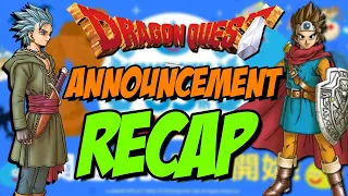 Let's Recap the Dragon Quest 35th Anniversary Announcements!