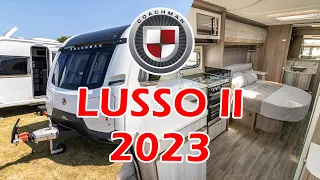 Coachman Lusso II 2023 NEW Caravan Model - Full Walkthrough Demonstration