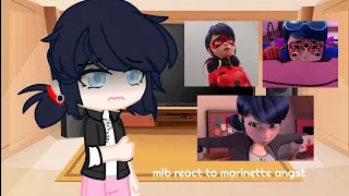 mlb react to marinette angst | gacha club |