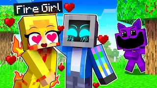 Elemental Girl has a CRUSH on Me in Minecraft!