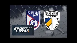 Thüringen-Pokal im Livestream: Erfurt Nord - FC Carl Zeiss Jena