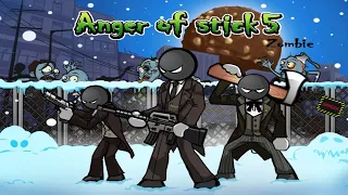 Anger Of Stick 5 : zombie [愤怒5] : level 6