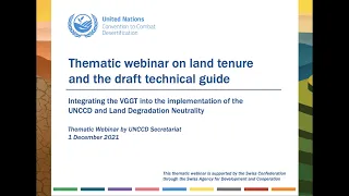 Land tenure webinar 2021 RUS