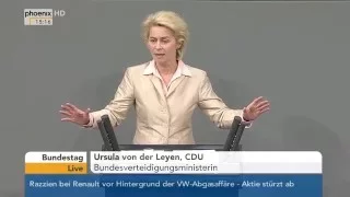 Bundestag: Debatte zum Bundeswehreinsatz in Kurdistan-Irak am 14.01.2016