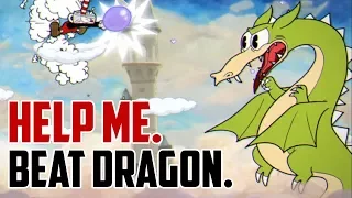 Cuphead : How to Beat Dragon Boss (Grim Matchstick)