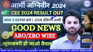 Army Agniveer Result Date 21 MAY  2024 | Army Agniveer Cut Off 2024 | Army Physical Date 2024 #army