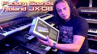 Roland Boutique JX-08 Synthesizer: The sounds