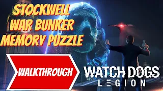 Stockwell War Bunker Puzzle Solution (Watch Dogs Legion)