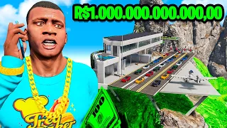 CONSTRUÍ A CASA TRILIONÁRIA DO FRANKLIN NO GTA 5