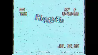 VHS Generation Loss Test On Rarevision