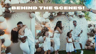 BTS OF OUR GENDER REVEAL!