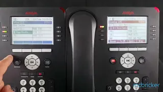 Call Transfer Using Directory 9508 9608 Avaya IPOffice McBricker