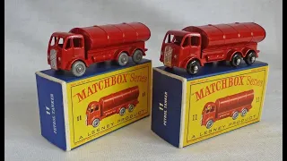 Matchbox Toys MB11b ERF Petrol Tanker Esso [Matchbox Picture Box Collection]