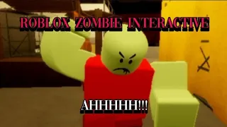 roblox zombie interactive story [ chapter 1 - ep 1 "searching in the lab"]