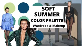 SOFT SUMMER COLOR PALETTE FOR WARDROBE AND MAKEUP