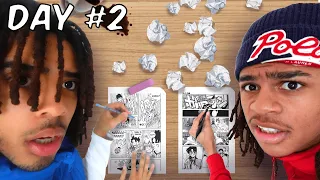 WE TRIED MAKING A MANGA IN 3 DAYS