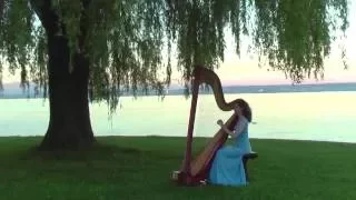 P.I.Tschaikovsky - "June" Barkarolle from "The Seasons" Ekaterina Afanasieva Harfe/Harp