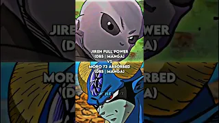 Jiren Full Power (DBS | MANGA) vs Moro 73 Absorbed (DBS | MANGA)