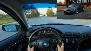 2002 BMW 5 Series (E39, Facelift 2000) 520i (170 Hp) Pov Test Drive