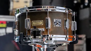 TAMA 1980 Mastercraft Bell Brass Snare Drum with The Drum Doctor | The Story of "The Terminator"