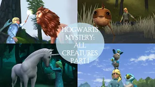 ALL CREATURES AND INTERACTIONS PART 1 // HOGWARTS MYSTERY