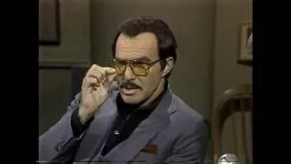 Burt Reynolds on Letterman, December 11, 1984