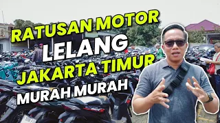 GUDANGNYA LELANG MOTOR BEKAS DI JAKARTA TIMUR || RATUSAN MOTOR DI LELANG TIAP MINGGUNYA!!