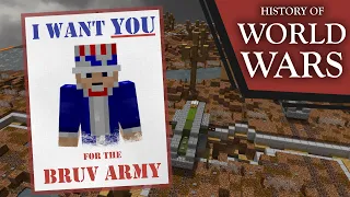 World Wars Portrayed by Minecraft