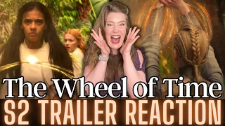 REACTION to the WHEEL OF TIME SEASON 2 TRAILER by a WoT Book Reader!!!