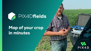 How to map your crop in minutes | PIX4Dfields in-field Tutorials