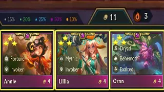 FOUR 3 Star 4 Costs Were Hit This Game, I Had THREE Of Them I Set 11 TFT