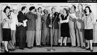 Jack Benny Show - 1st show of Season - 1st for Lucky Strike -  Fred Allen
