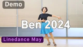 Ben 2024 Line Dance (High Beginner : Chok Fredo) -  Demo