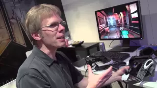 Creator of Doom John Carmack shows his reality at E3 2012