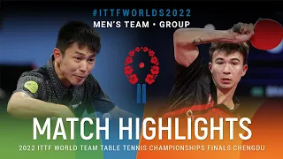 Highlights | Eric Jouti (BRA) vs Adam Klajber (SVK) | MT Grps | #ITTFWorlds2022