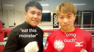 SPARRING TIME! Naoya "The Monster" Inoue vs Arnel Baconaje From Philippines